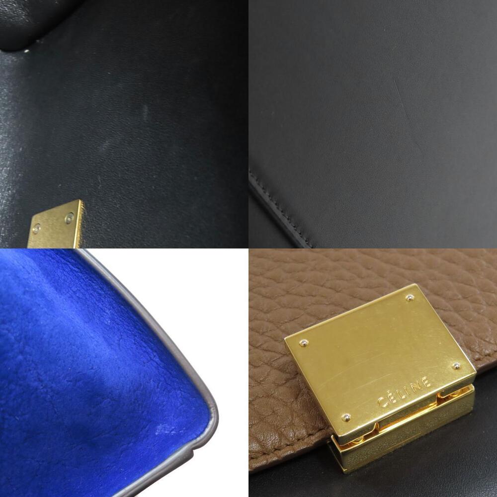 Celine Trapeze 2way Calfskin Leather Shoulder bag leather - Picture 8 of 11
